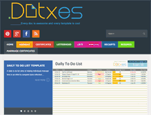 Tablet Screenshot of dotxes.com